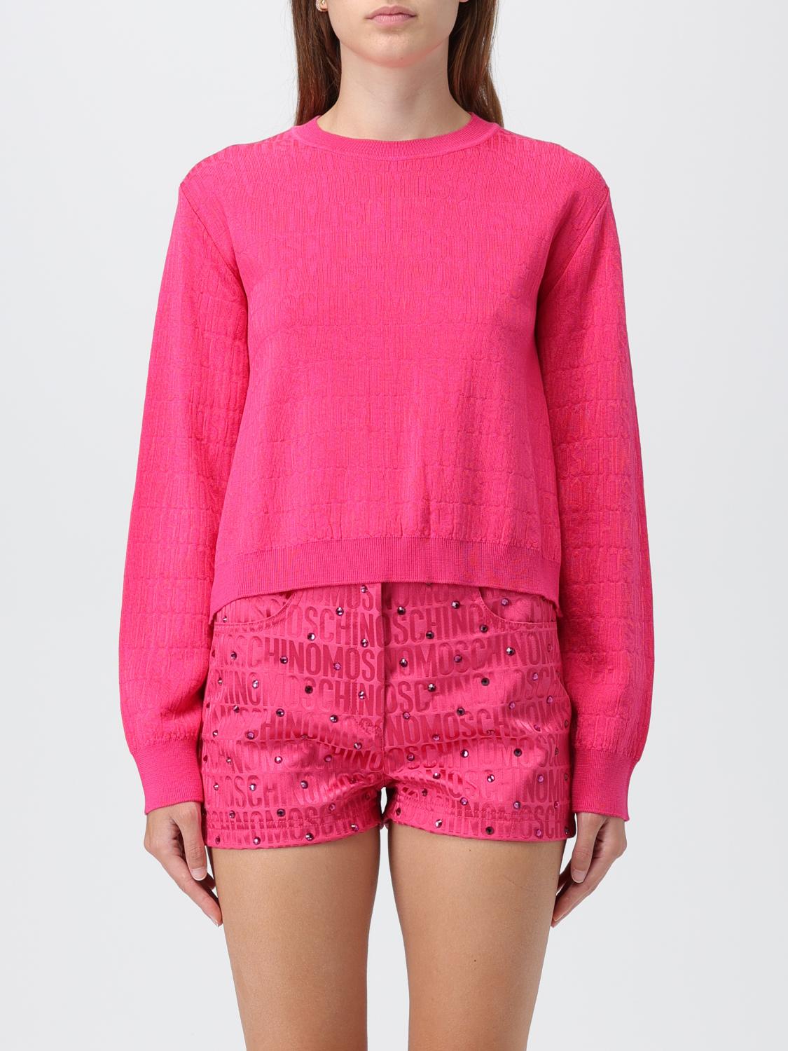 Moschino Couture Sweatshirt MOSCHINO COUTURE Woman colour Fuchsia