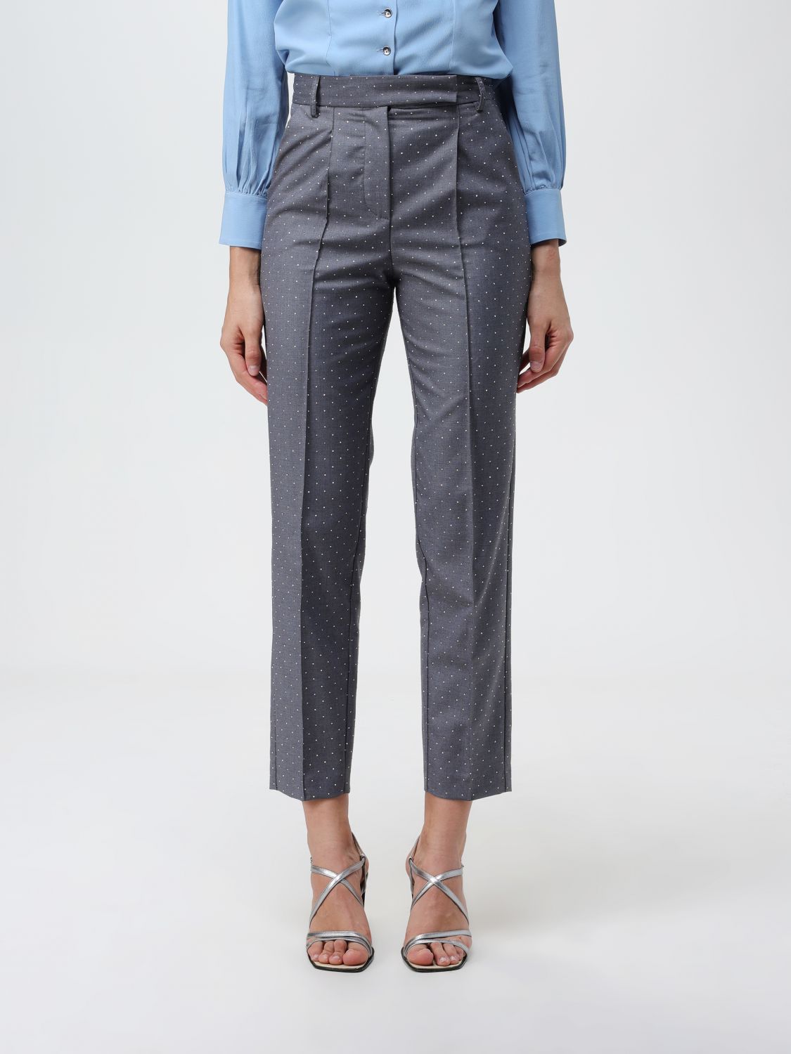 Simona Corsellini Trousers SIMONA CORSELLINI Woman colour Grey