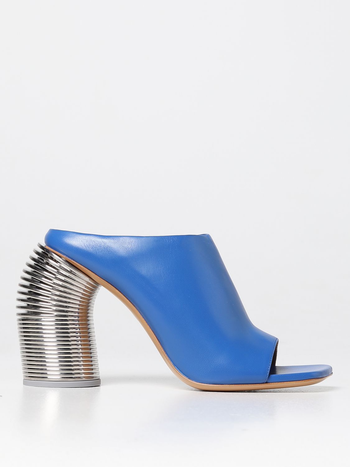 OFF-WHITE Heeled Sandals OFF-WHITE Woman colour Blue