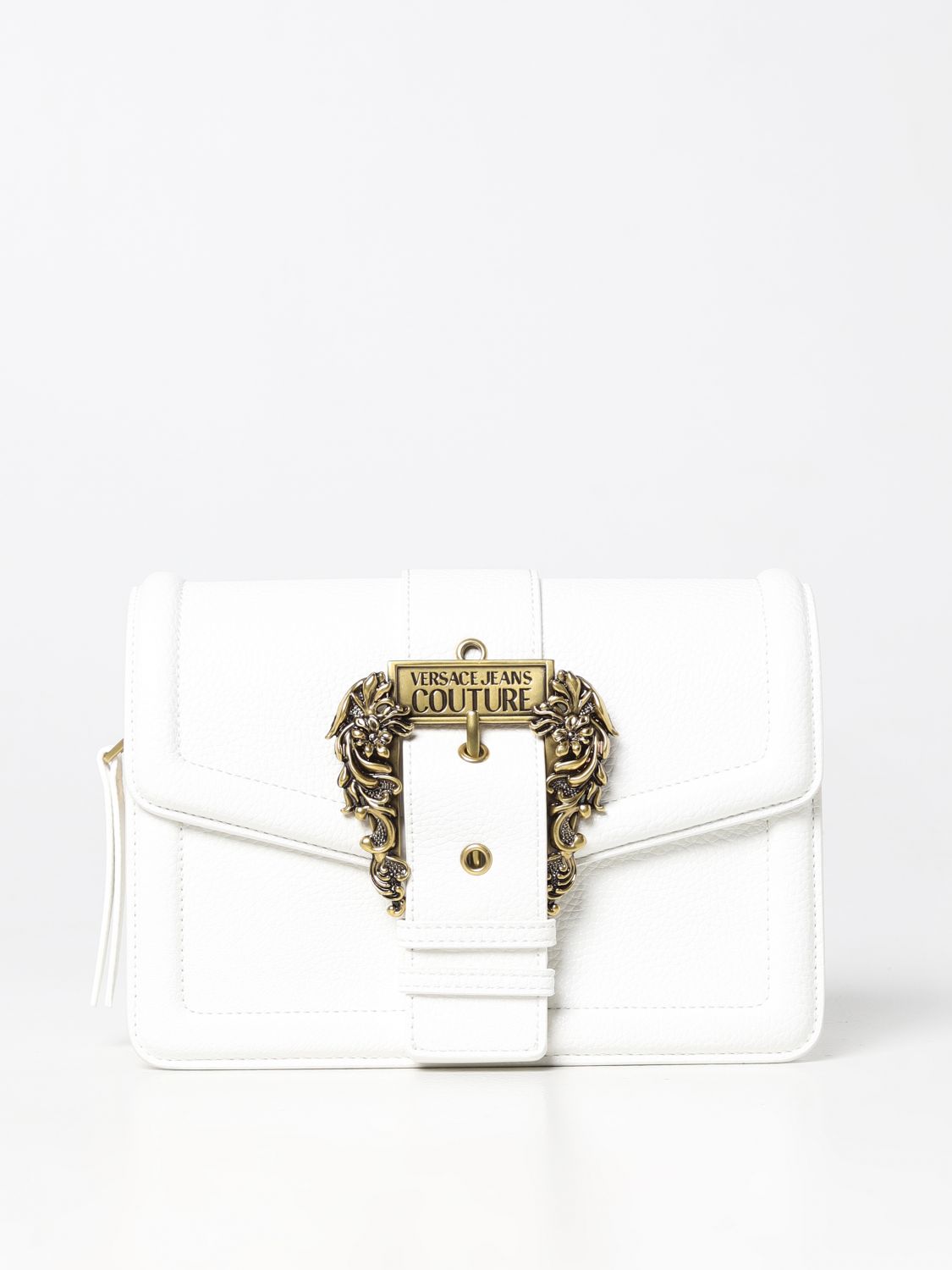 Versace Jeans Couture Crossbody Bags VERSACE JEANS COUTURE Woman colour White