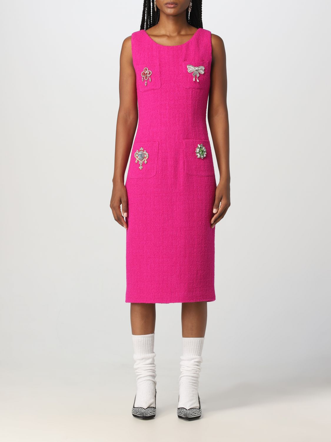 Moschino Couture Dress MOSCHINO COUTURE Woman colour Fuchsia