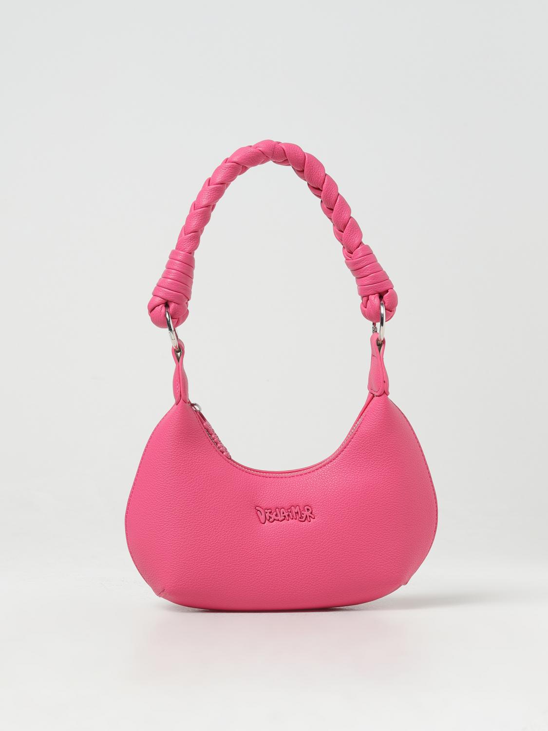 Disclaimer Shoulder Bag DISCLAIMER Woman colour Fuchsia