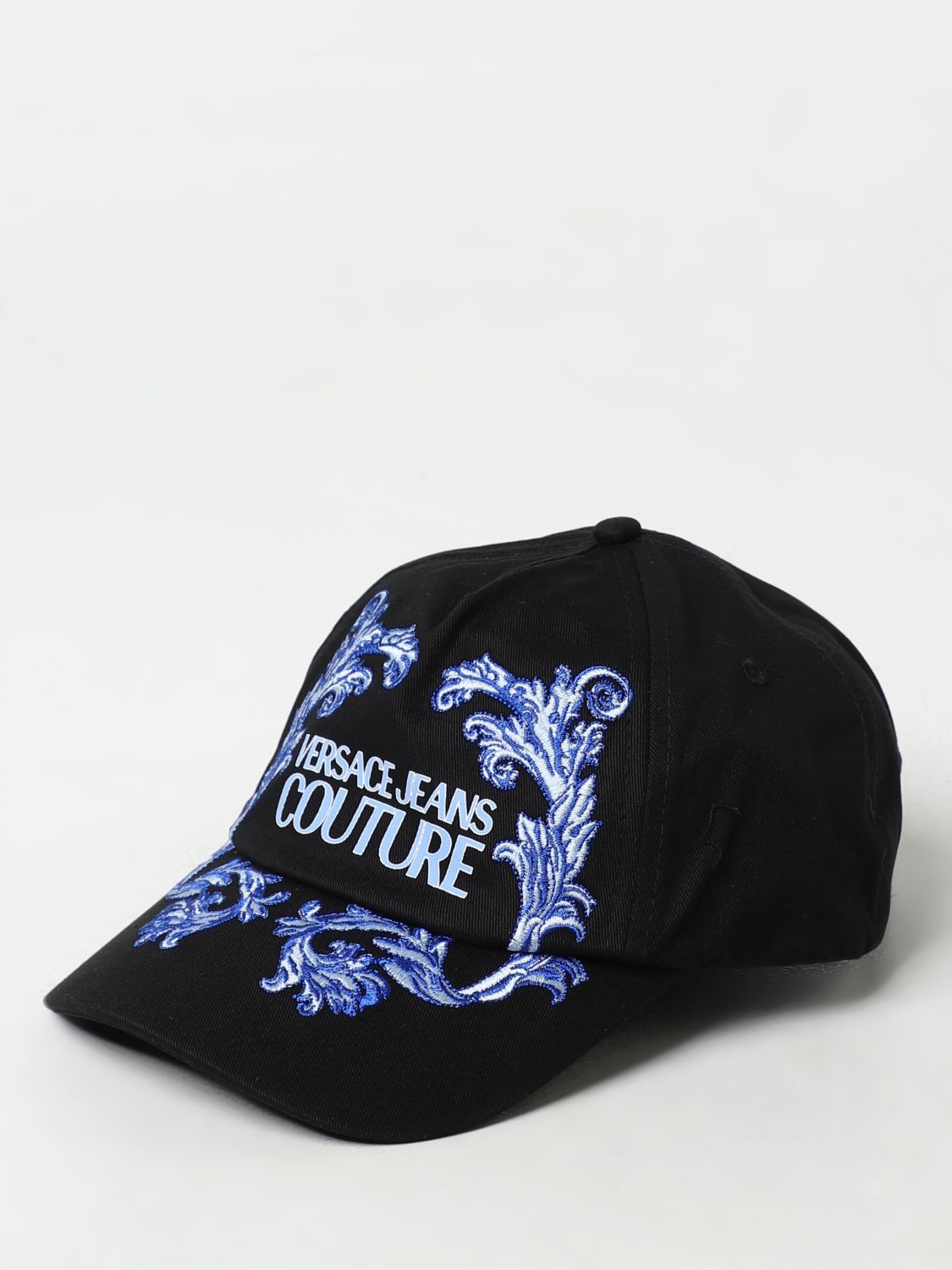 Versace Jeans Couture Hat VERSACE JEANS COUTURE Men color Black