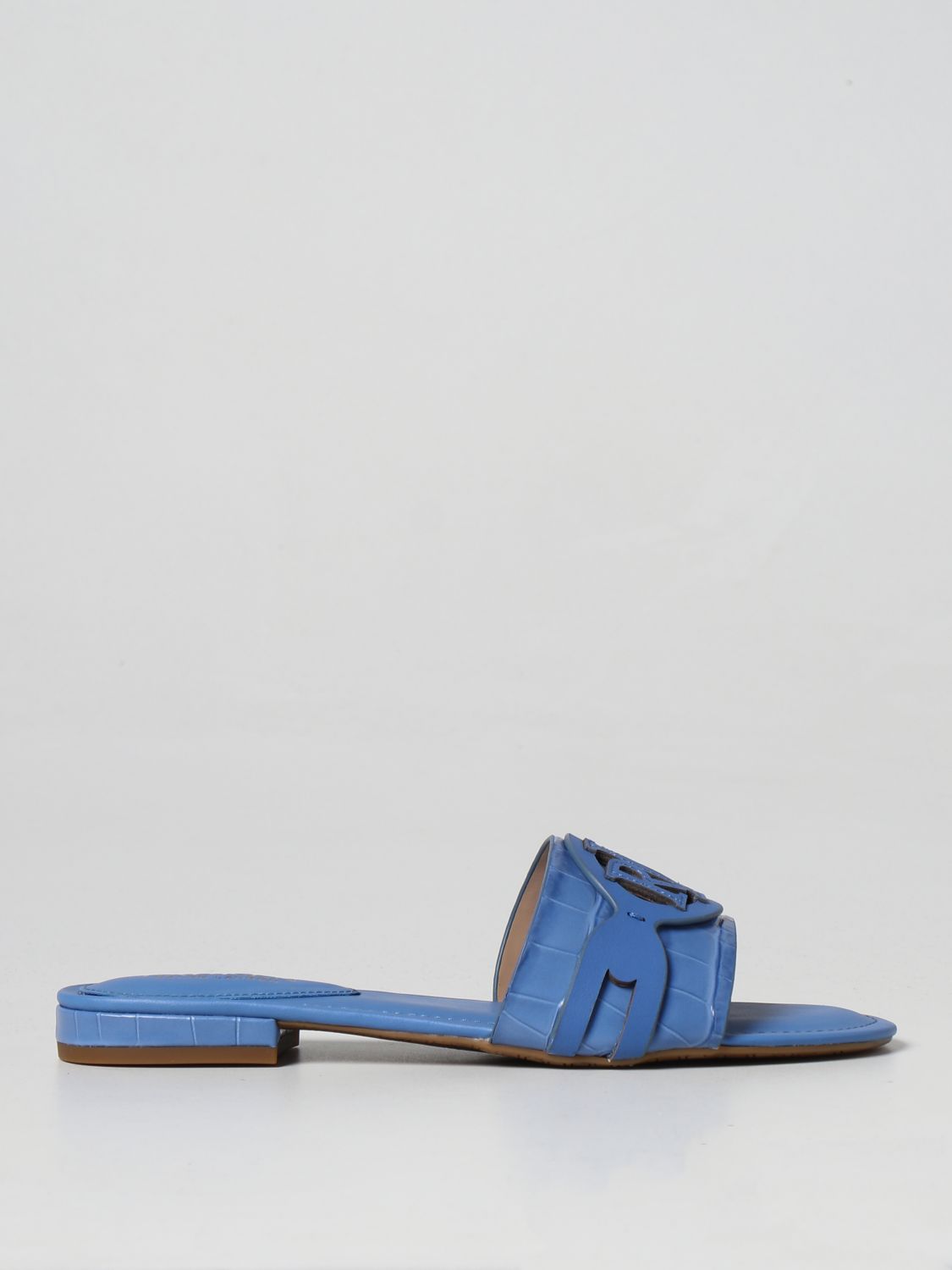 Lauren Ralph Lauren Flat Sandals LAUREN RALPH LAUREN Woman colour Gnawed Blue