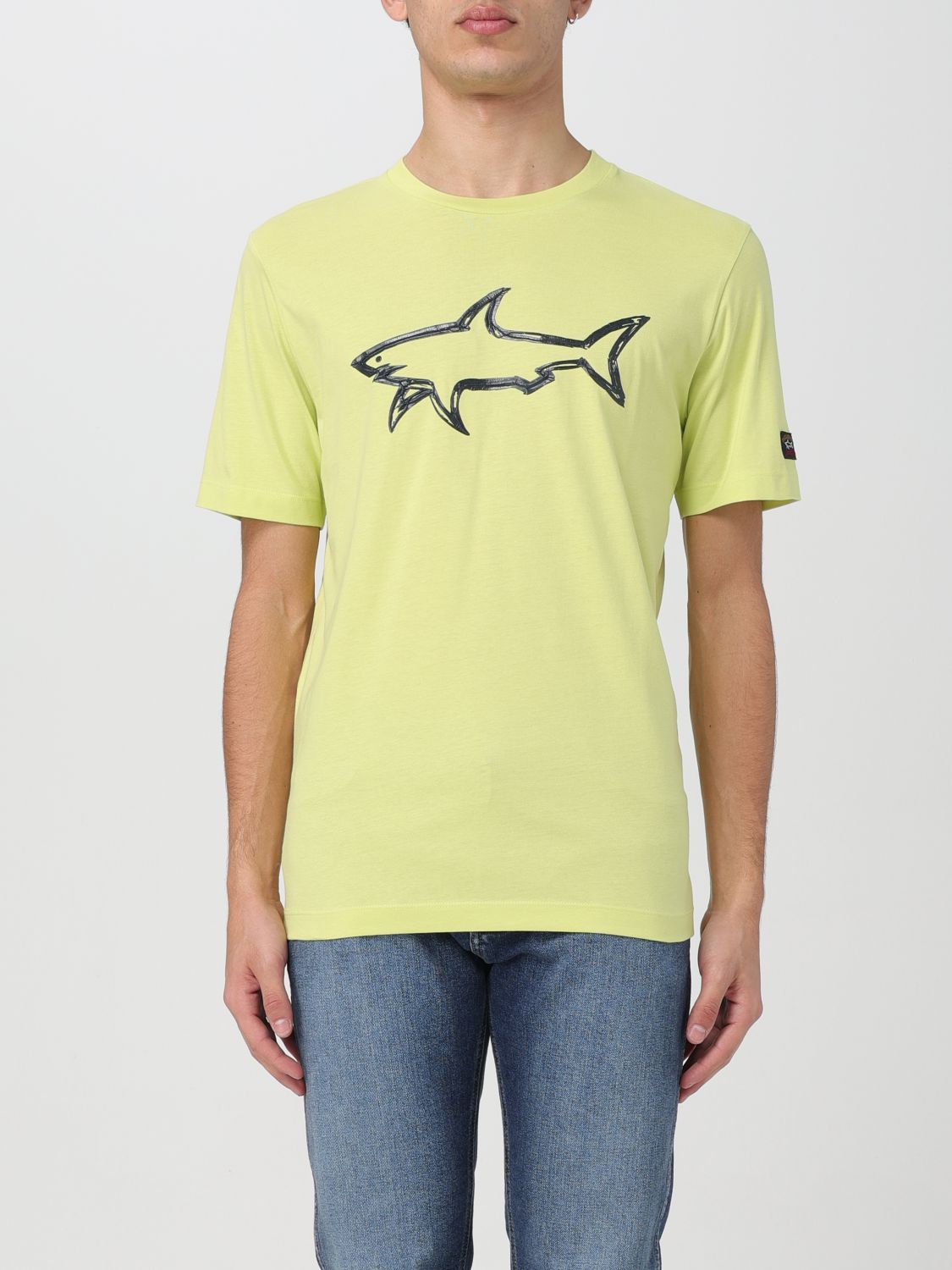 Paul & Shark T-Shirt PAUL & SHARK Men colour Yellow