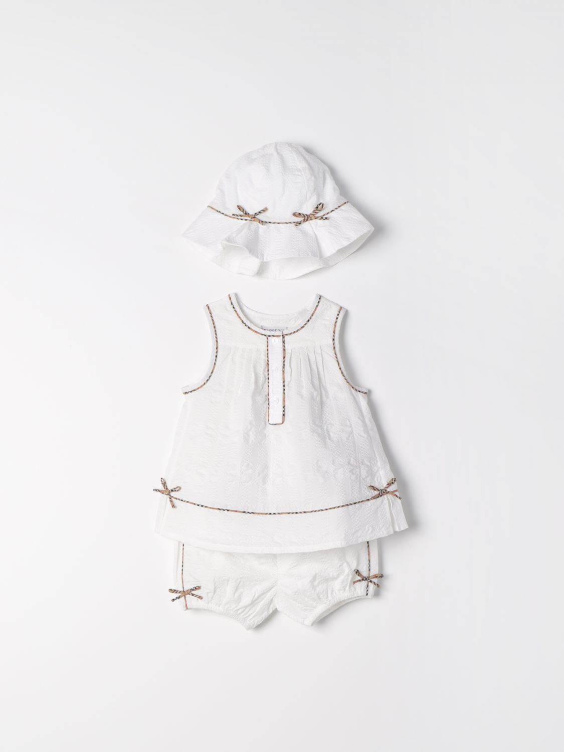 Burberry Kids Jumpsuit BURBERRY KIDS Kids colour White