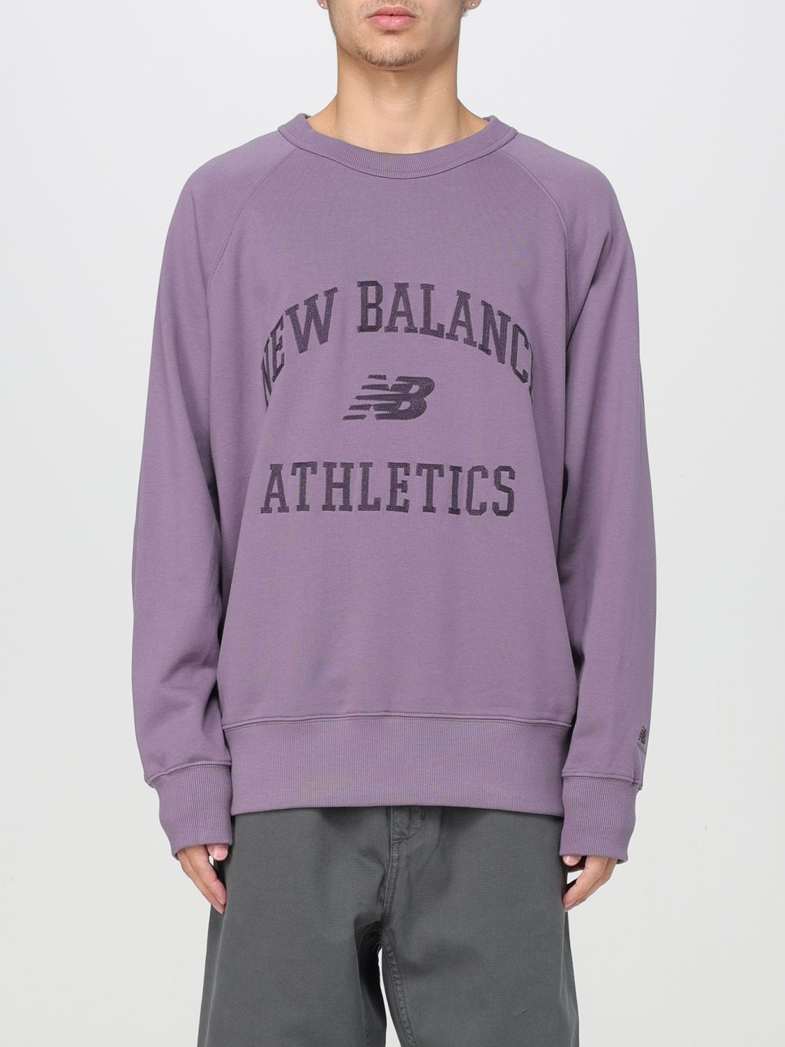 New Balance Sweatshirt NEW BALANCE Men colour Violet