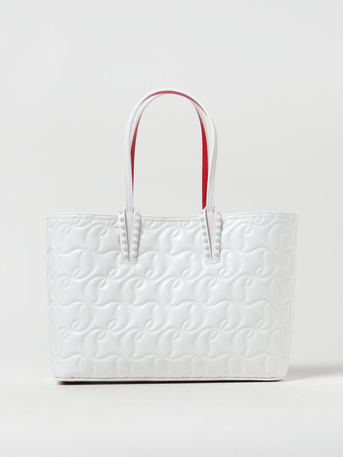 Christian Louboutin Tote Bags CHRISTIAN LOUBOUTIN Woman color White