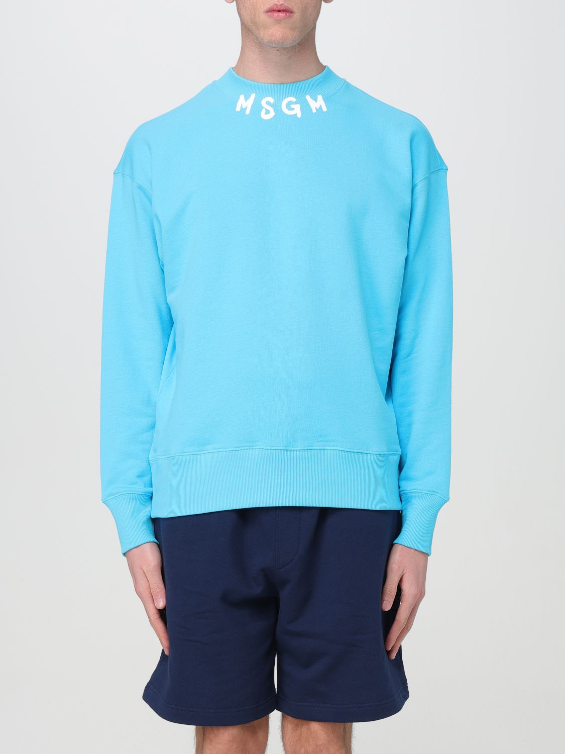 Msgm Sweatshirt MSGM Men colour Blue