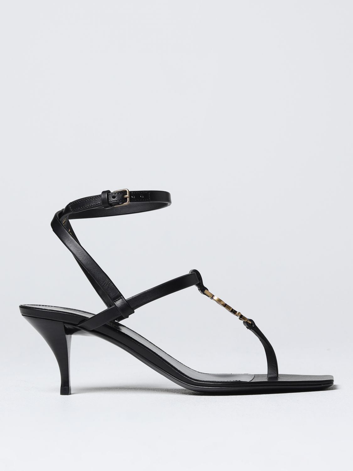 Saint Laurent Heeled Sandals SAINT LAURENT Woman colour Black