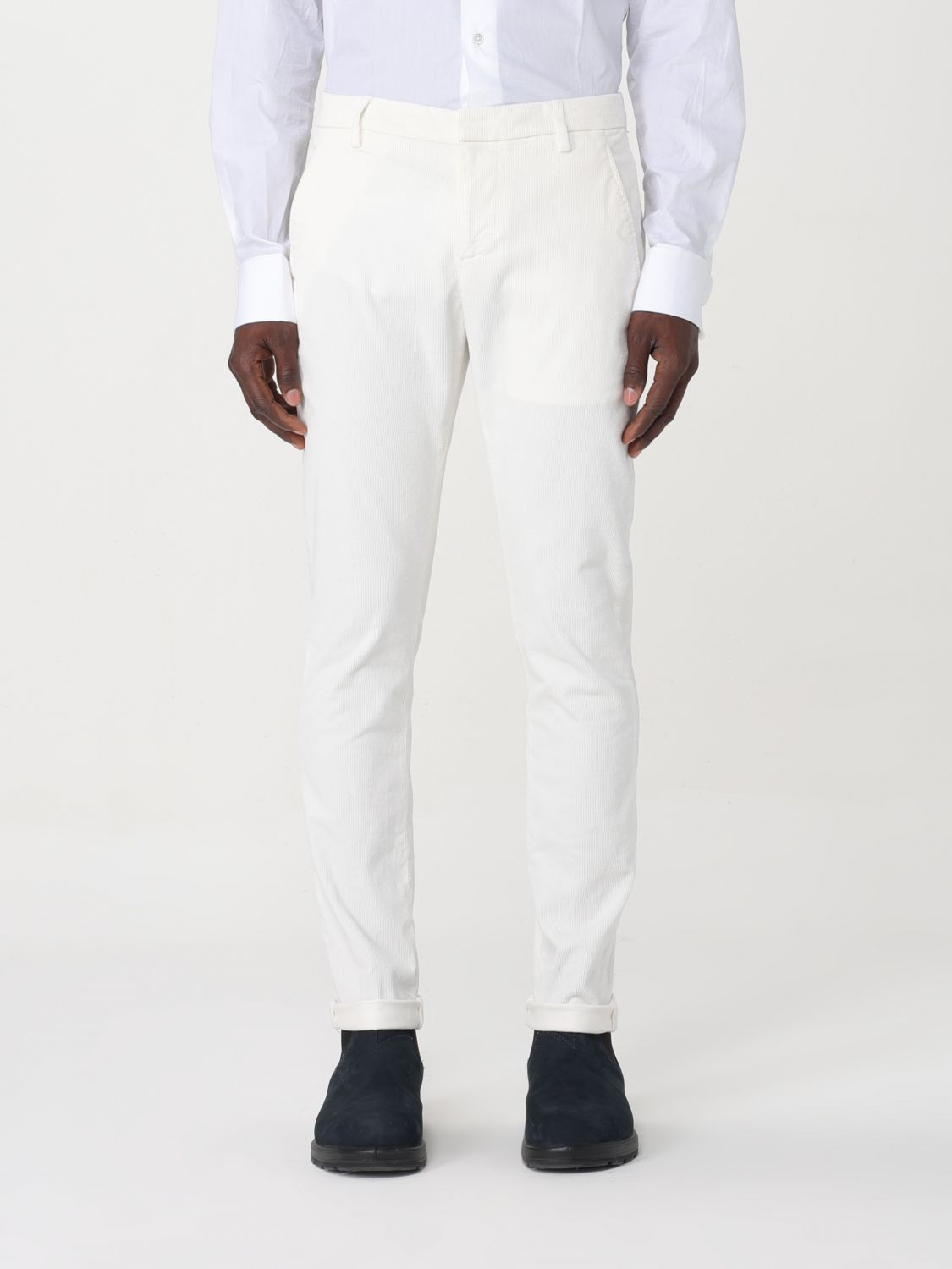 Dondup Trousers DONDUP Men colour White