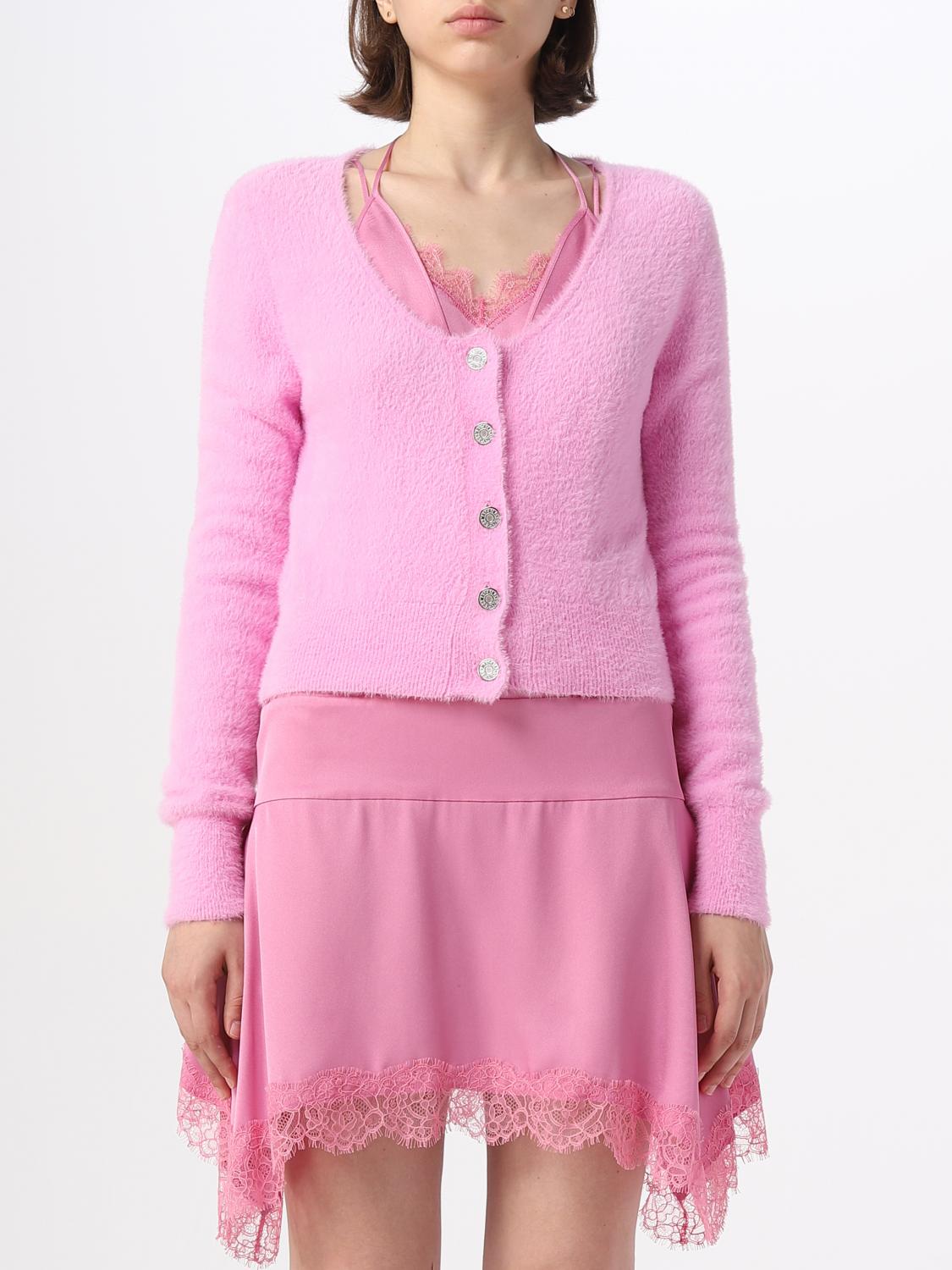 Moschino Jeans Cardigan MOSCHINO JEANS Woman colour Pink