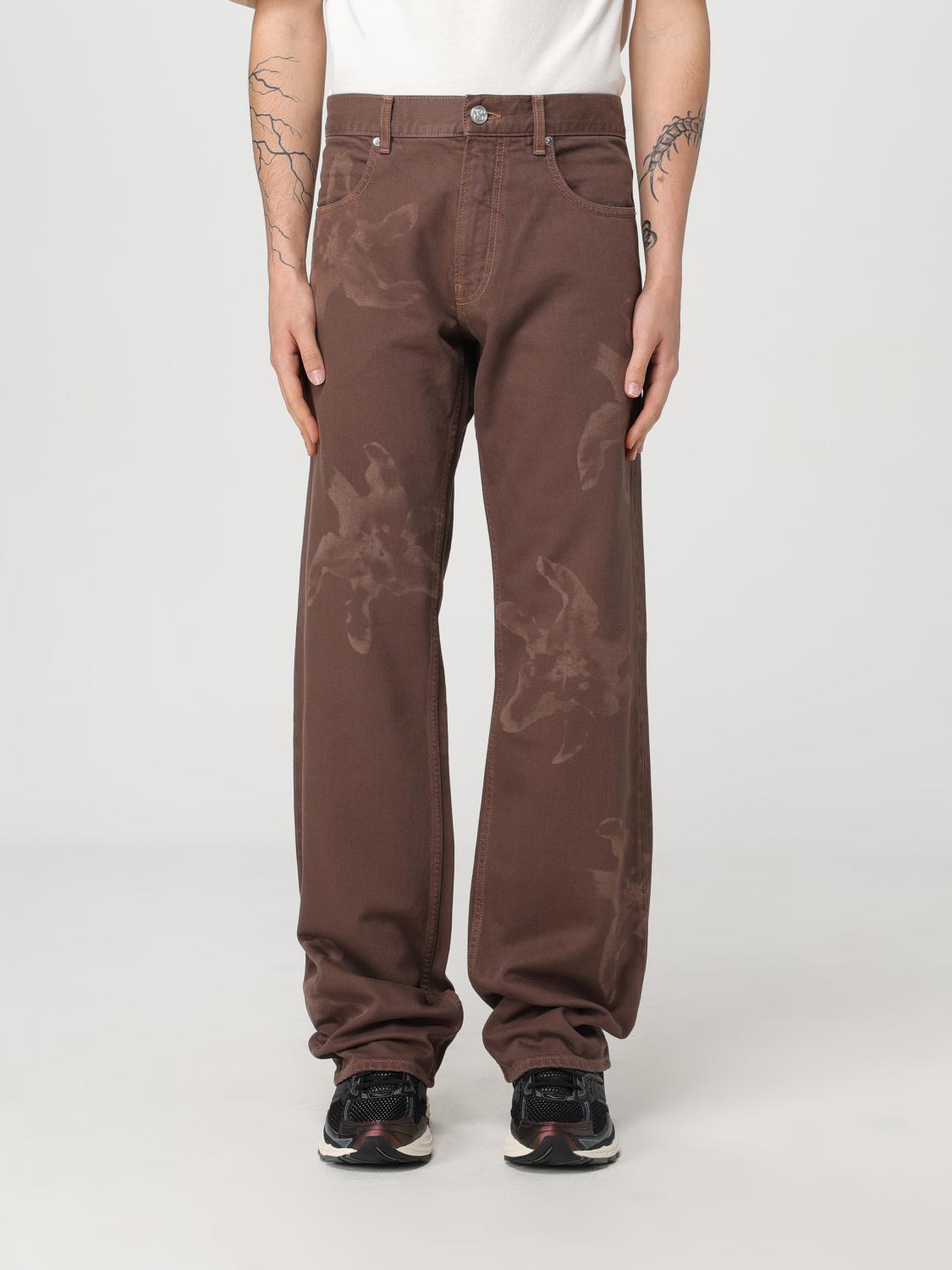 Bluemarble Pants BLUEMARBLE Men color Brown