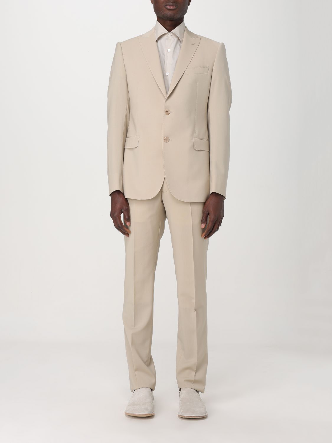 Emporio Armani Suit EMPORIO ARMANI Men colour Beige