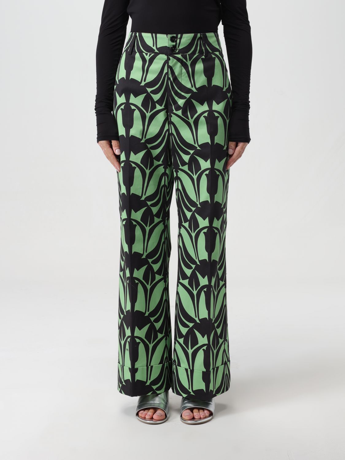 La Doublej Trousers LA DOUBLEJ Woman colour Green