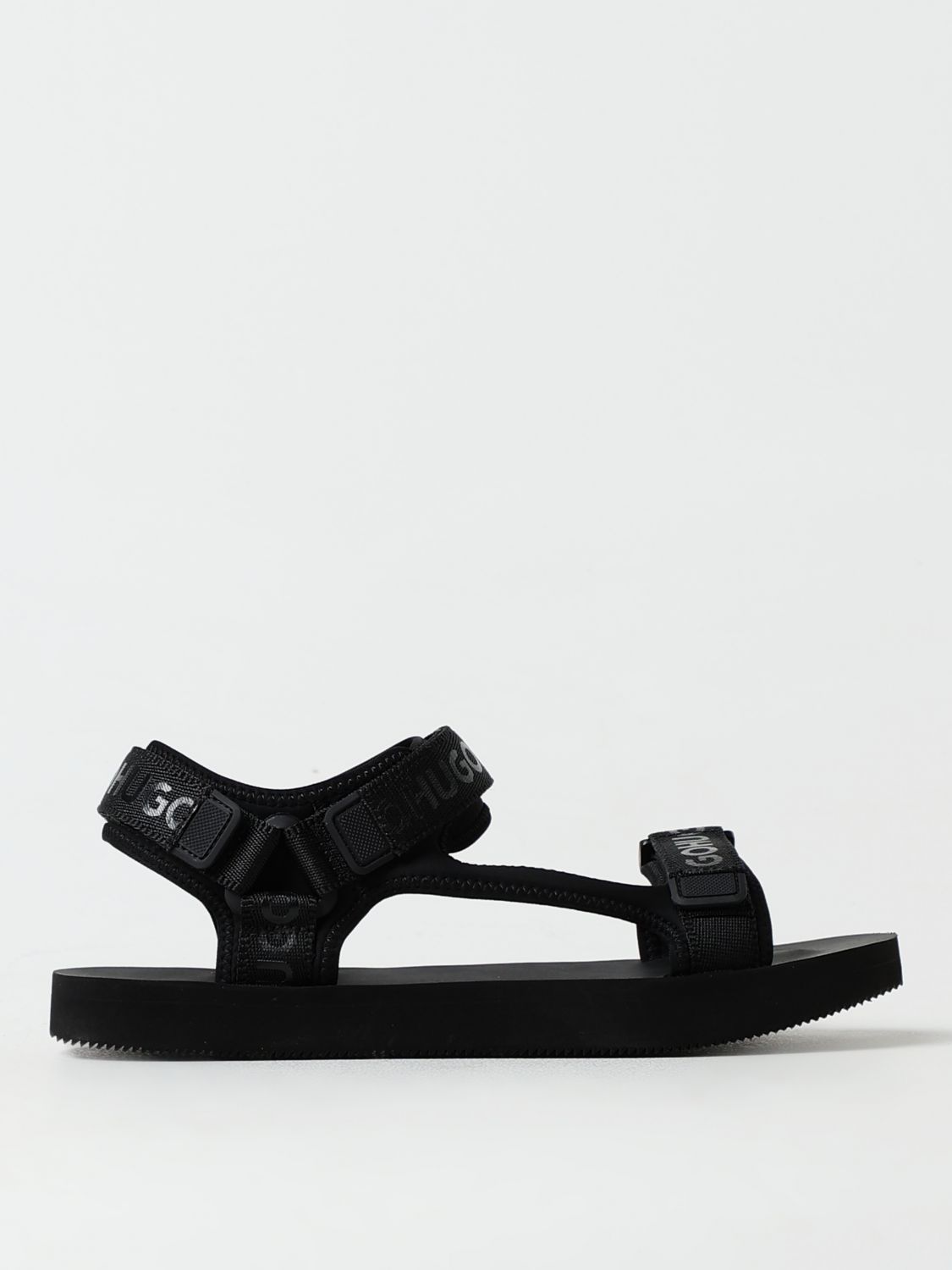 Hugo Sandals HUGO Men colour Black