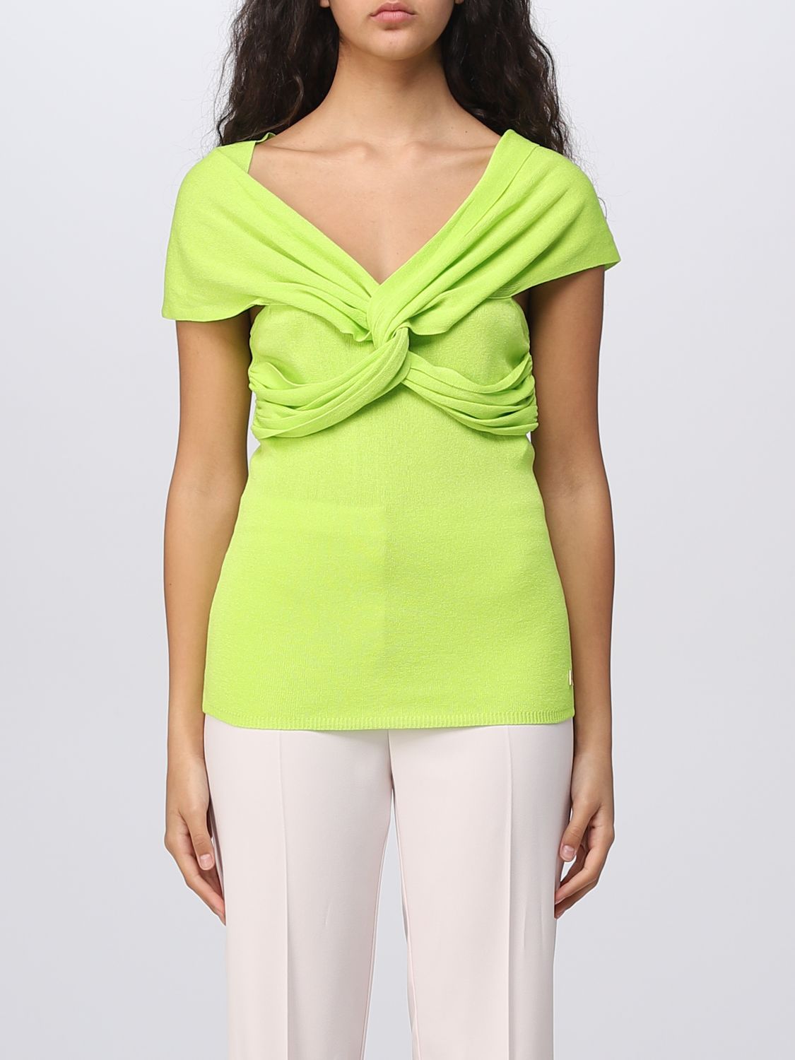 Actitude Twinset Top ACTITUDE TWINSET Woman colour Lime