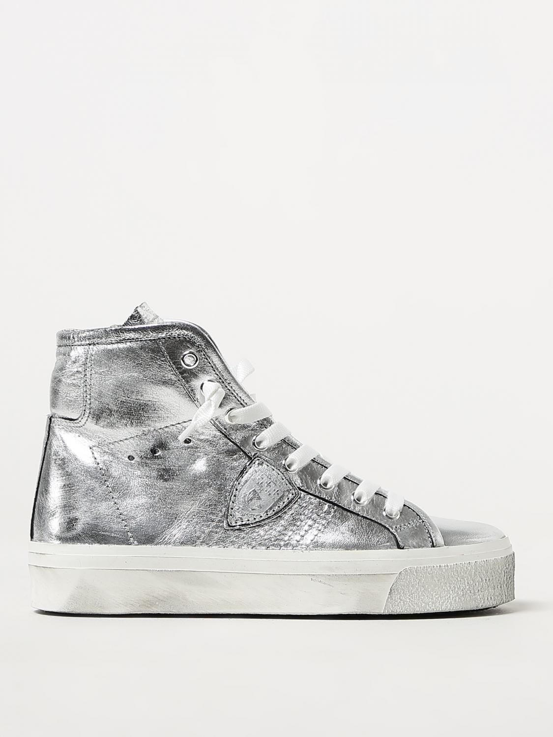 Philippe Model Sneakers PHILIPPE MODEL Woman colour Silver