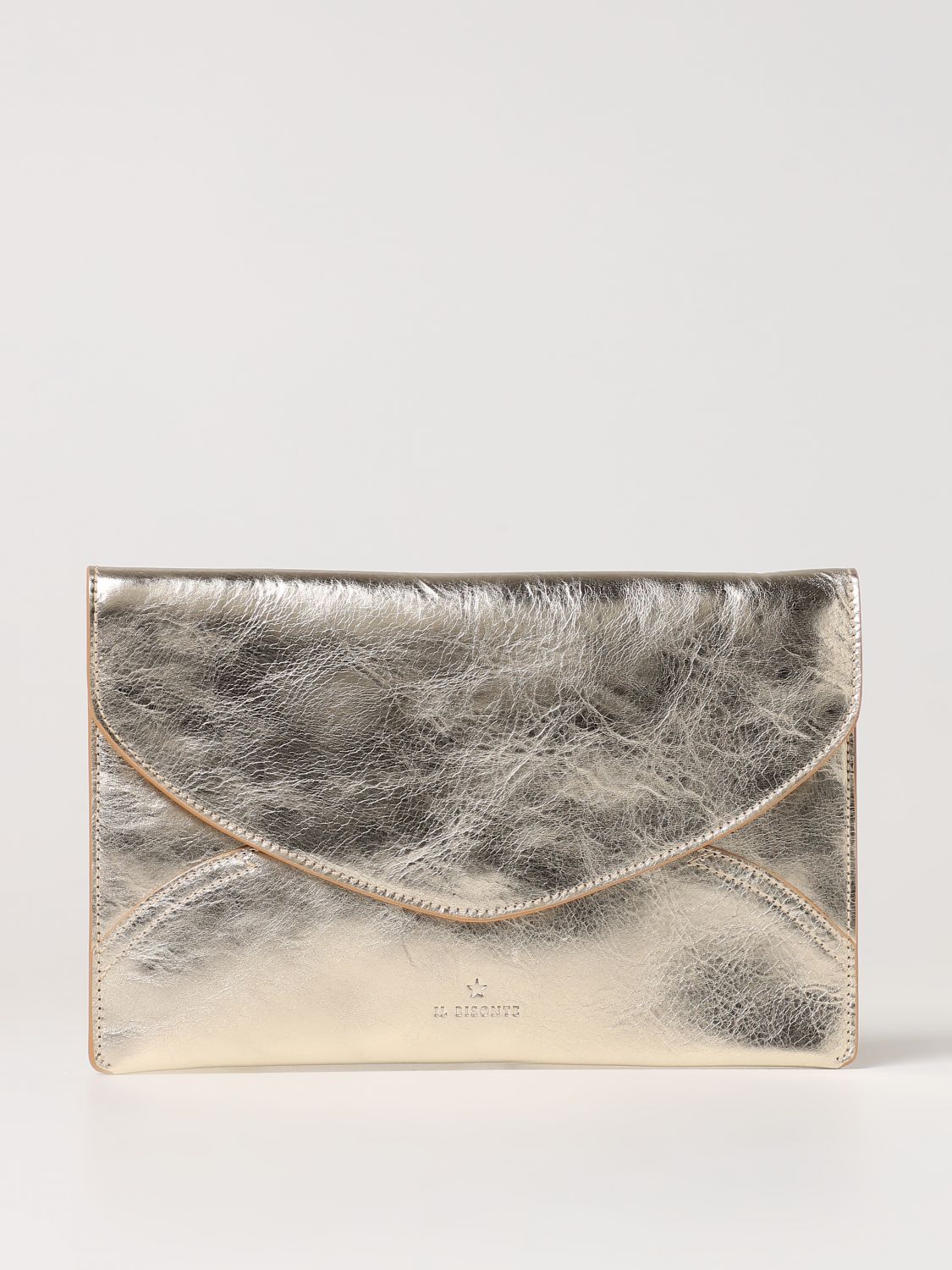 Il Bisonte Clutch IL BISONTE Woman colour Platinum