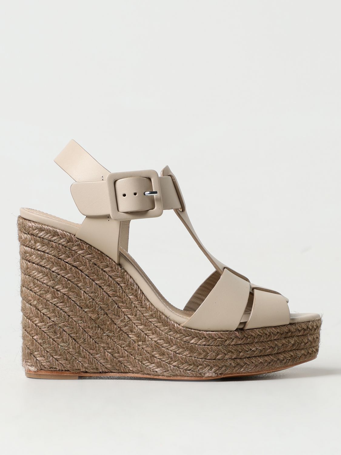 Paloma Barcelò Wedge Shoes PALOMA BARCELÒ Woman colour Beige