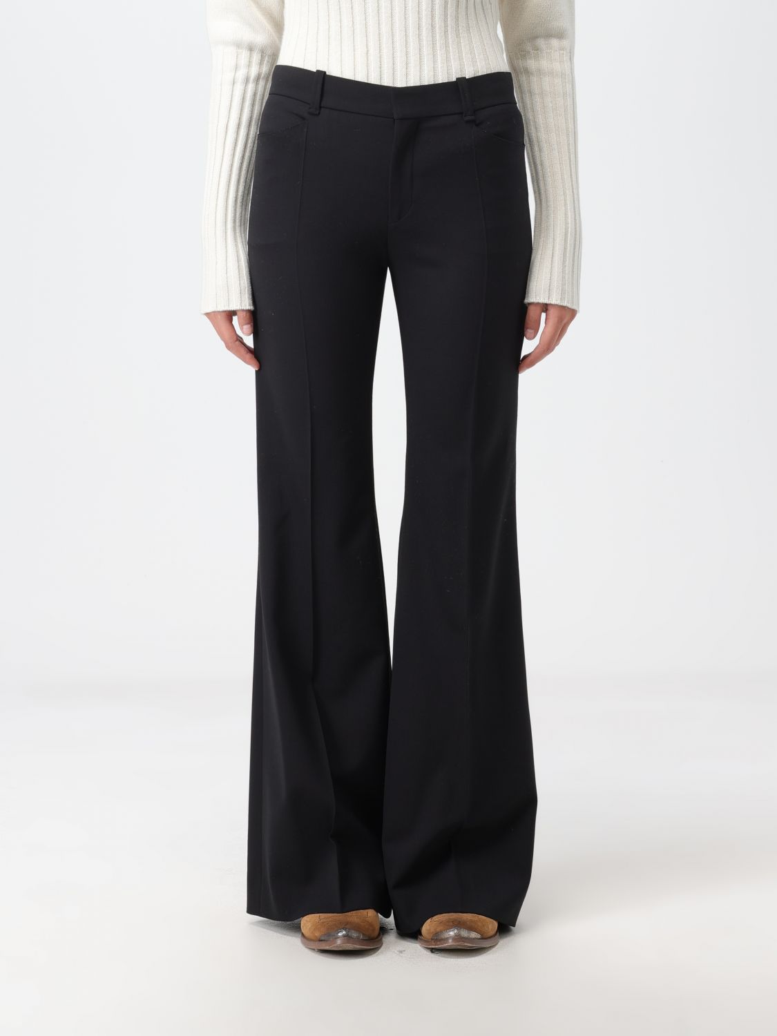 Chloé Trousers CHLOÉ Woman colour Black