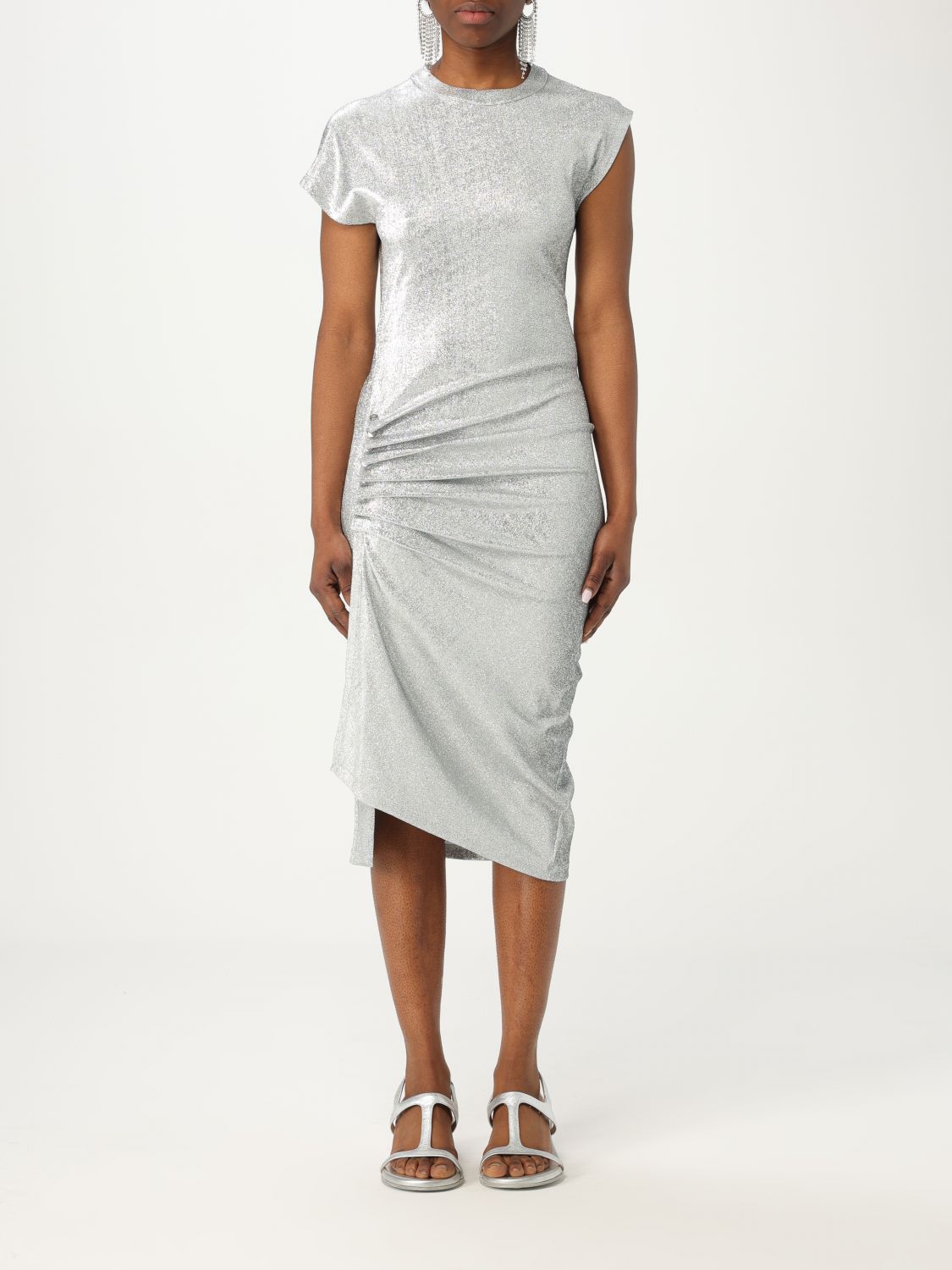 Rabanne Dress RABANNE Woman colour Silver