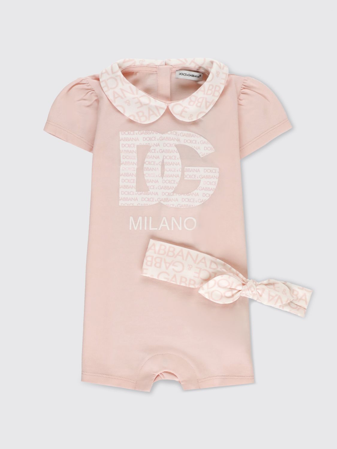 Dolce & Gabbana Romper DOLCE & GABBANA Kids colour Pink