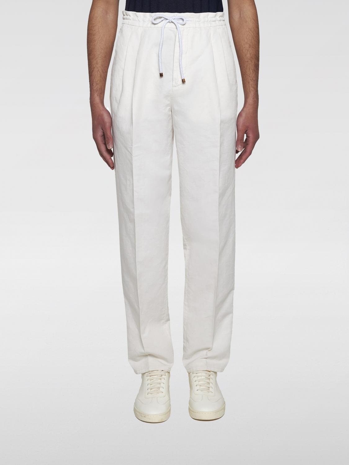 Brunello Cucinelli Pants BRUNELLO CUCINELLI Men color Ivory