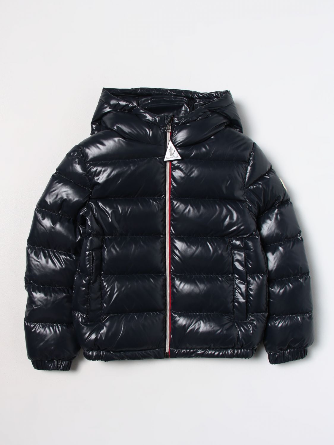 Moncler Jacket MONCLER Kids colour Blue