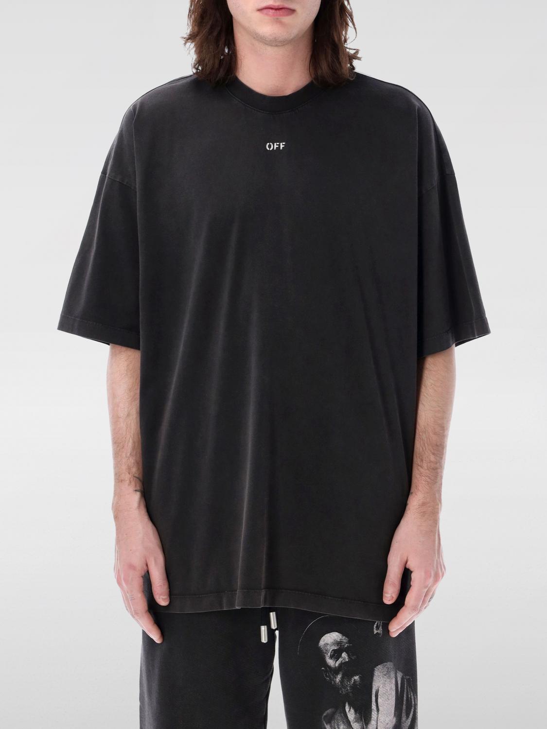 OFF-WHITE T-Shirt OFF-WHITE Men color Black