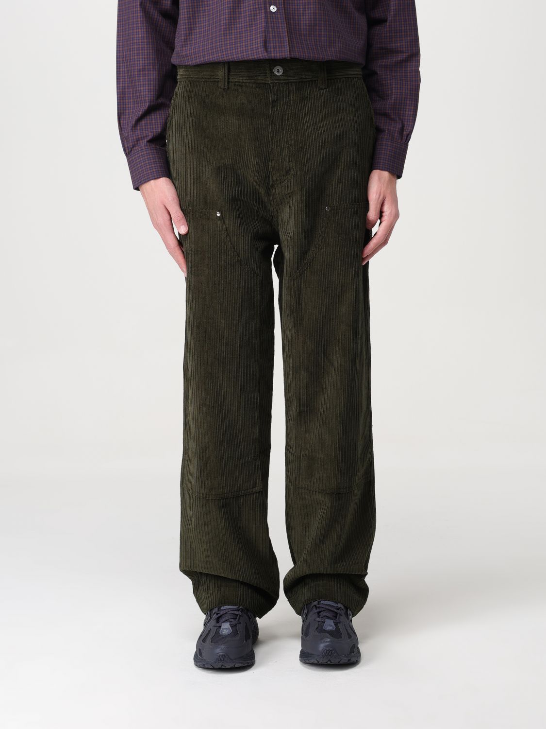 Drôle de Monsieur Trousers DROLE DE MONSIEUR Men colour Green