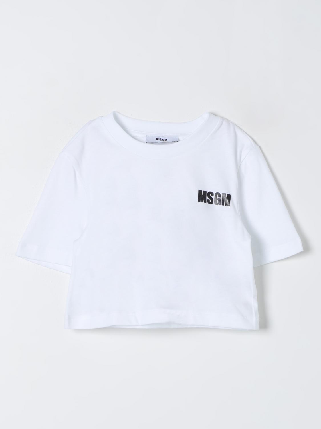 Msgm Kids T-Shirt MSGM KIDS Kids colour White