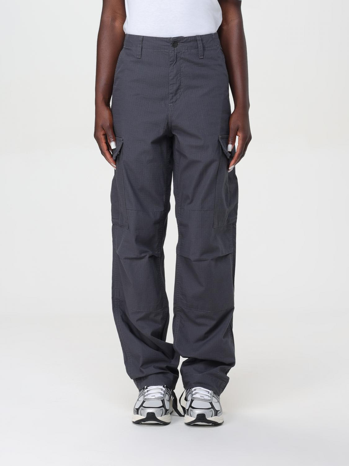 Carhartt WIP Pants CARHARTT WIP Woman color Graphite