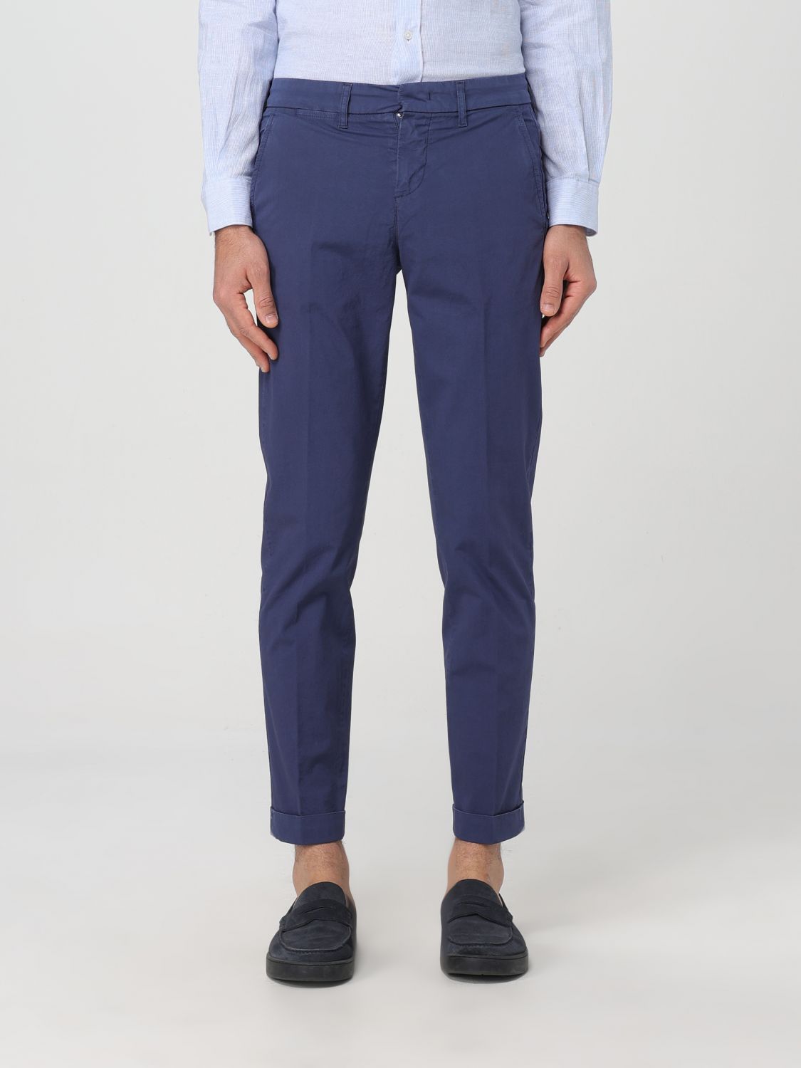 Fay Trousers FAY Men colour Blue