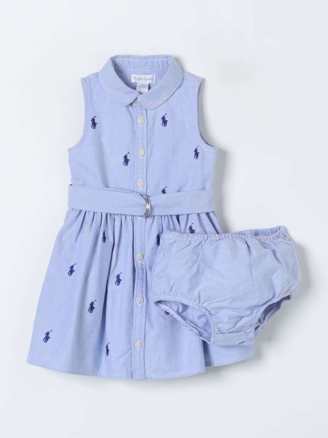 Polo Ralph Lauren Romper POLO RALPH LAUREN Kids colour Blue