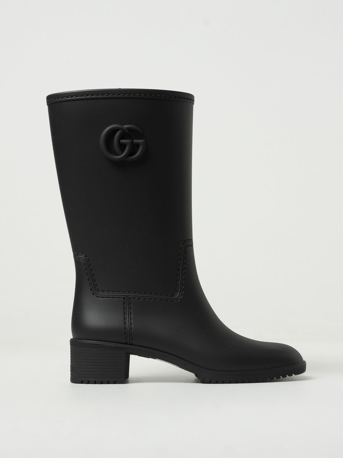 Gucci Boots GUCCI Woman colour Black