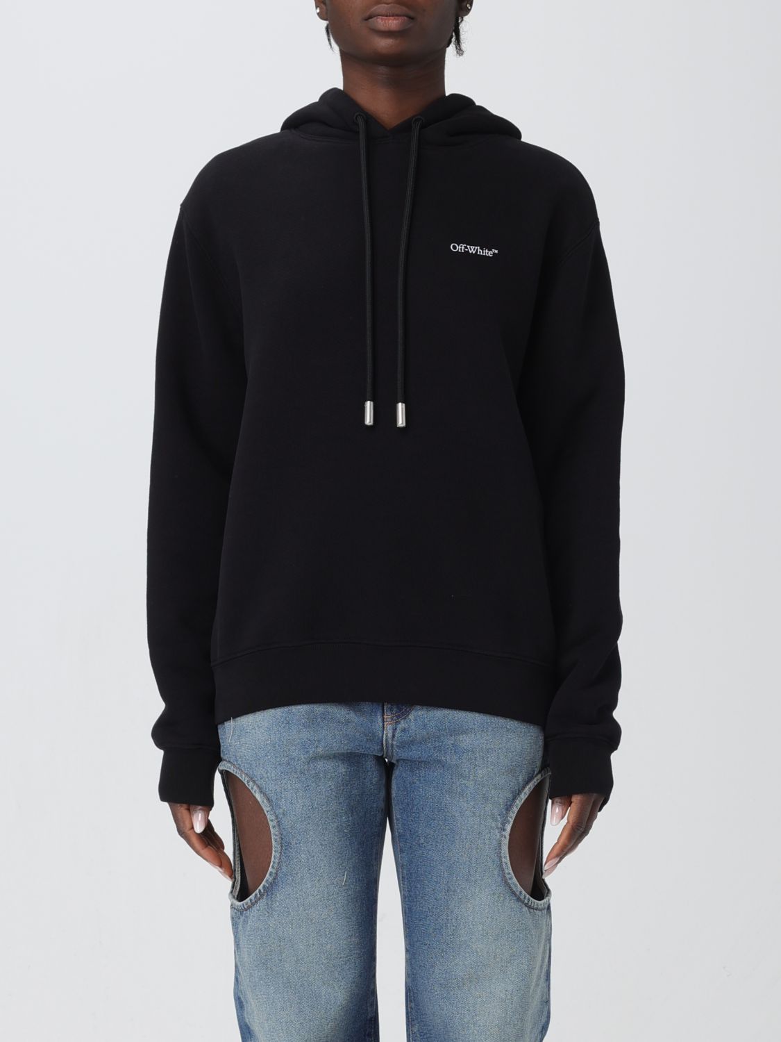 OFF-WHITE Sweatshirt OFF-WHITE Woman colour Black