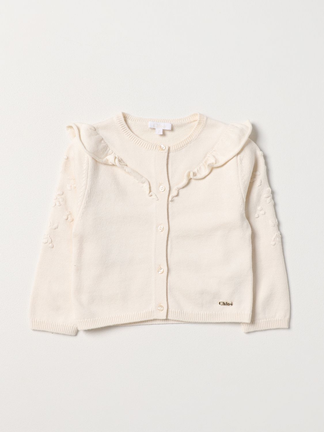 Chloé Jumper CHLOÉ Kids colour Yellow Cream