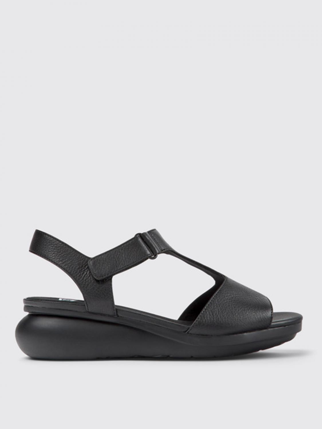 Camper Flat Sandals CAMPER Woman colour Black