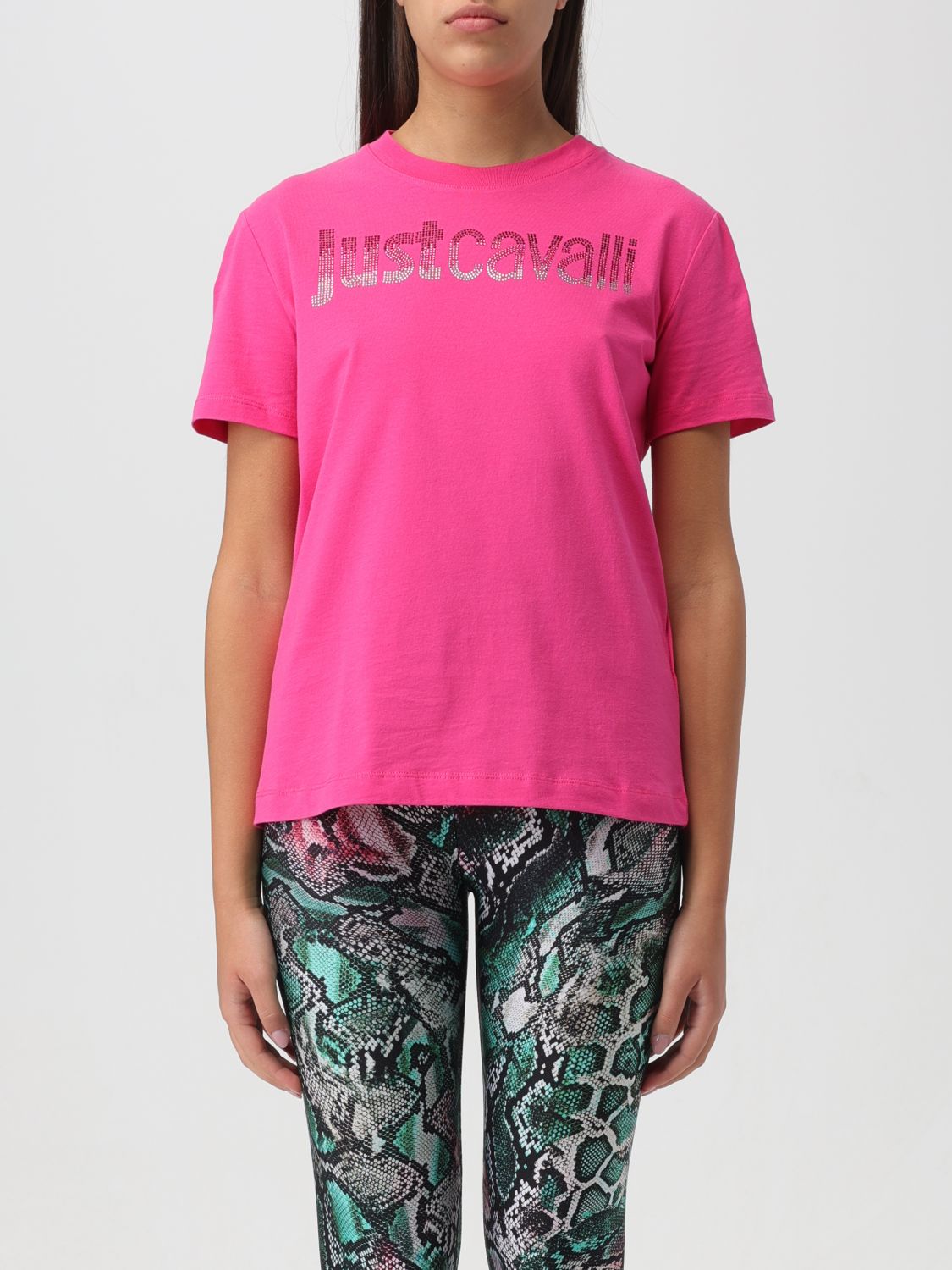 Just Cavalli T-Shirt JUST CAVALLI Woman colour Fuchsia