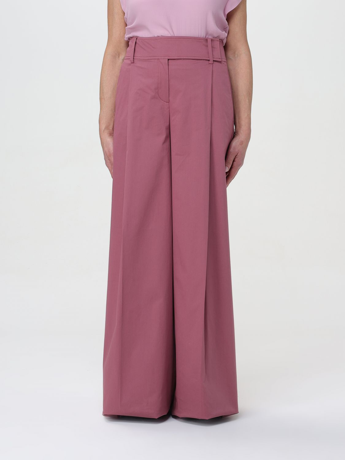 Pinko Trousers PINKO Woman colour Baby Pink