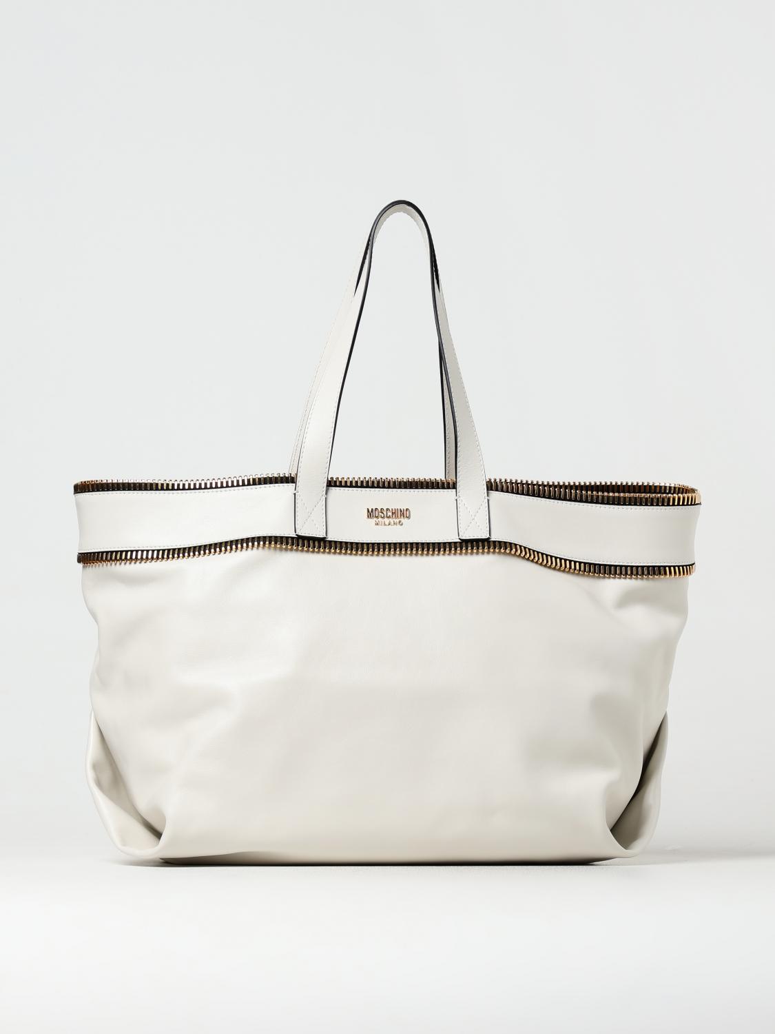 Moschino Couture Tote Bags MOSCHINO COUTURE Woman color Ivory