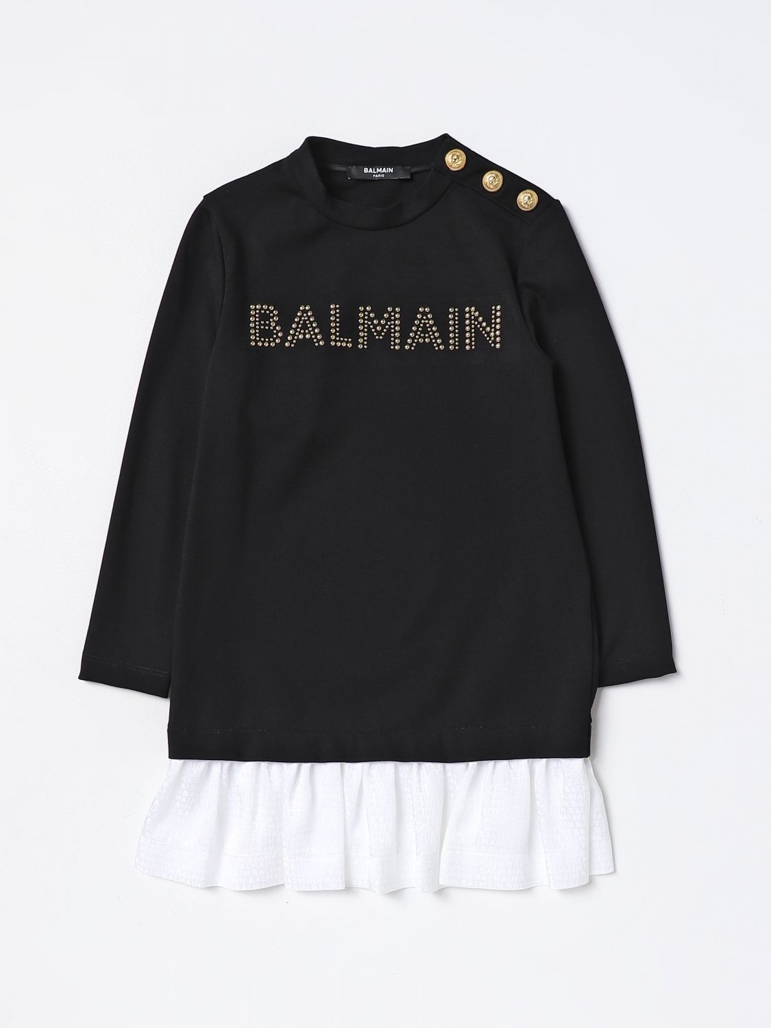 Balmain Kids Dress BALMAIN KIDS Kids colour Black