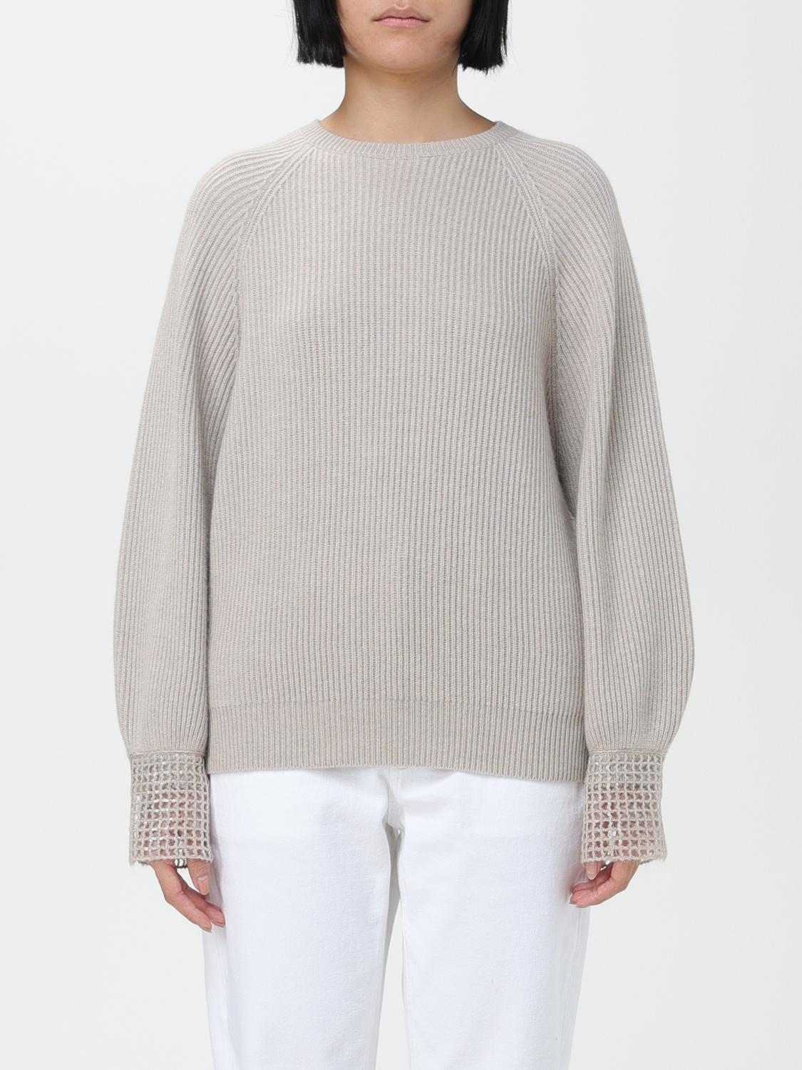 Brunello Cucinelli Jumper BRUNELLO CUCINELLI Woman colour Sand