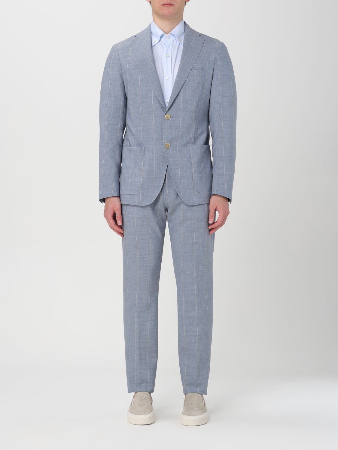 Eleventy Suit ELEVENTY Men colour Denim