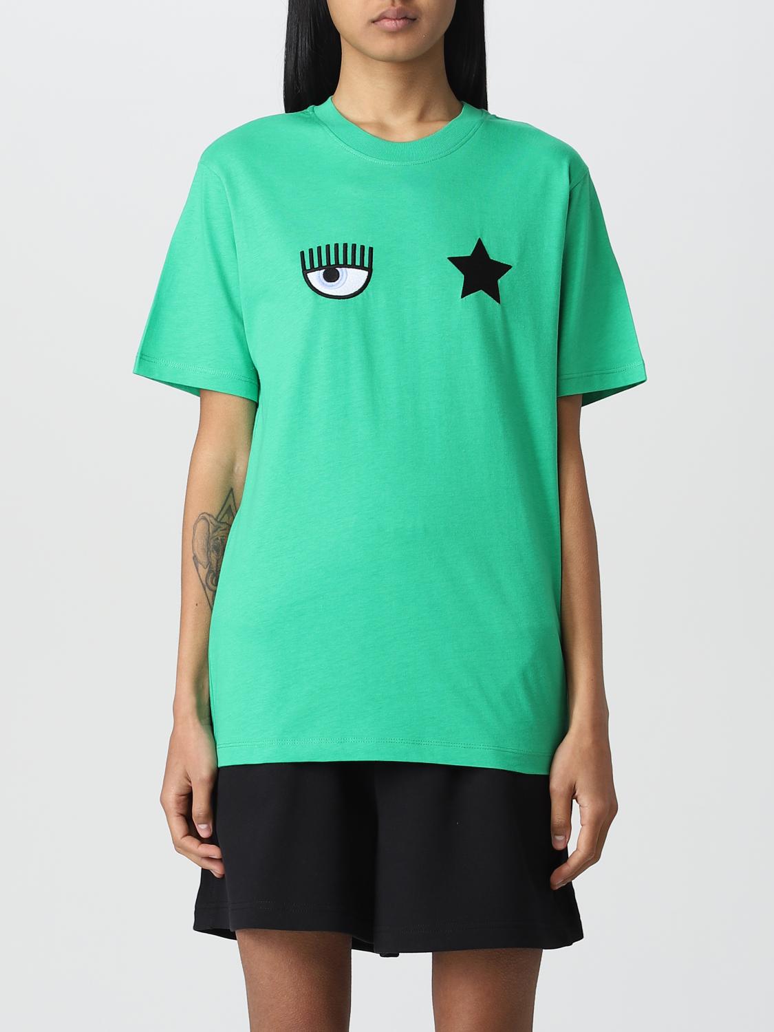 CHIARA FERRAGNI T-Shirt CHIARA FERRAGNI Woman colour Green