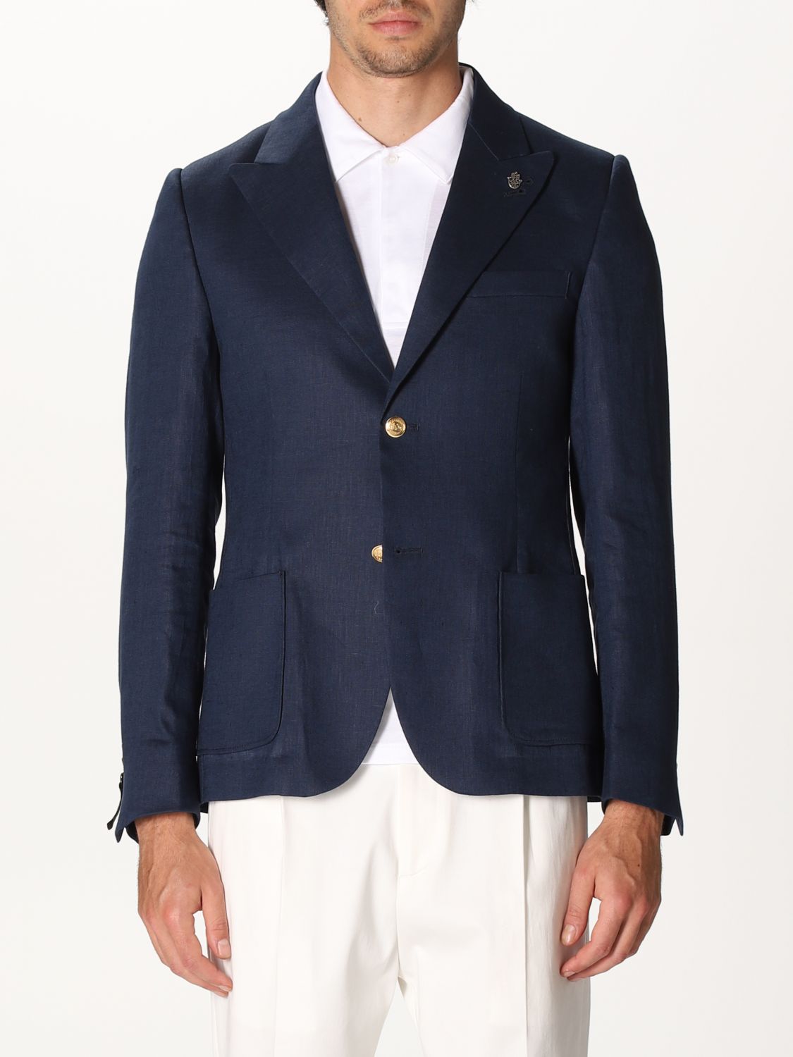 Daniele Alessandrini Blazer DANIELE ALESSANDRINI Men colour Blue