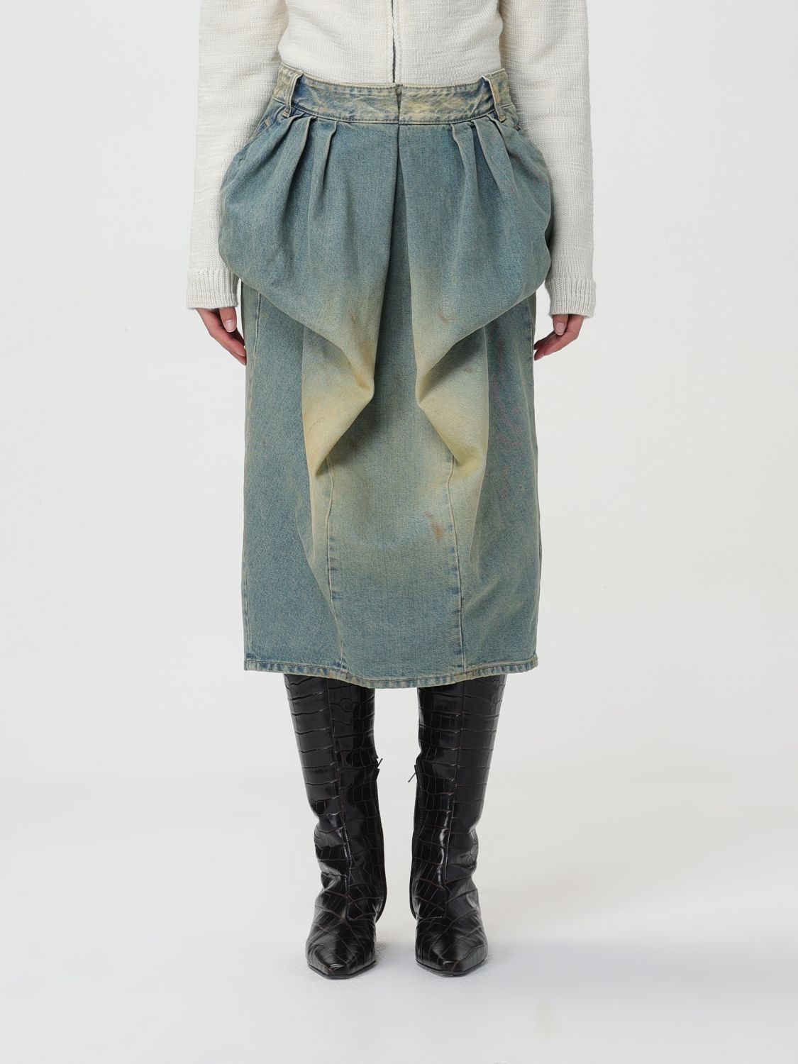 Maison Margiela Skirt MAISON MARGIELA Woman colour Denim