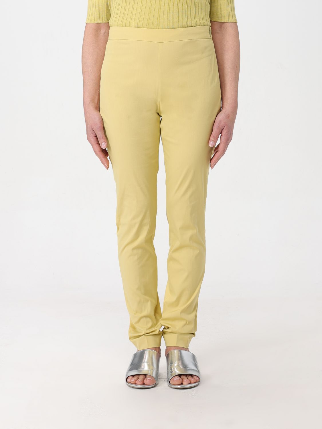 Fabiana Filippi Trousers FABIANA FILIPPI Woman colour Pistachio