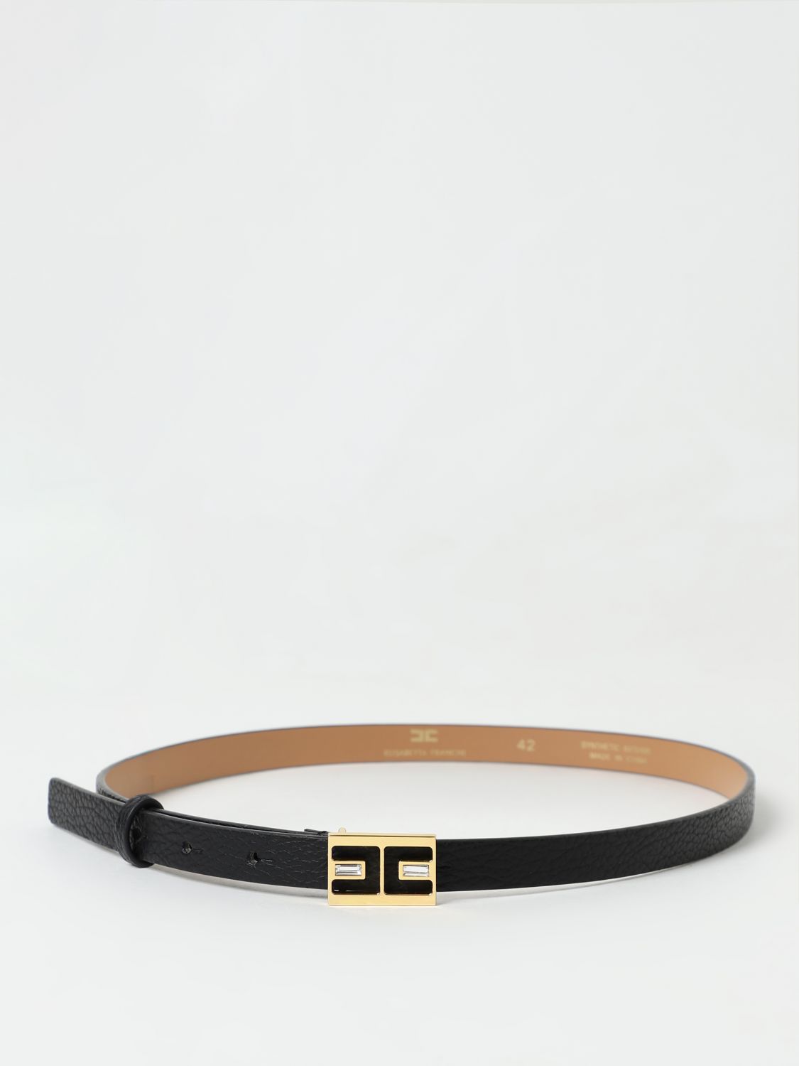 Elisabetta Franchi Belt ELISABETTA FRANCHI Woman colour Black